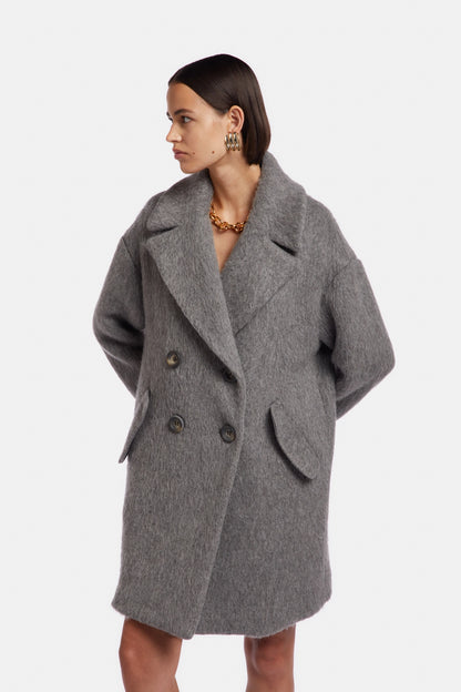 Double Breasted Ovetto Coat